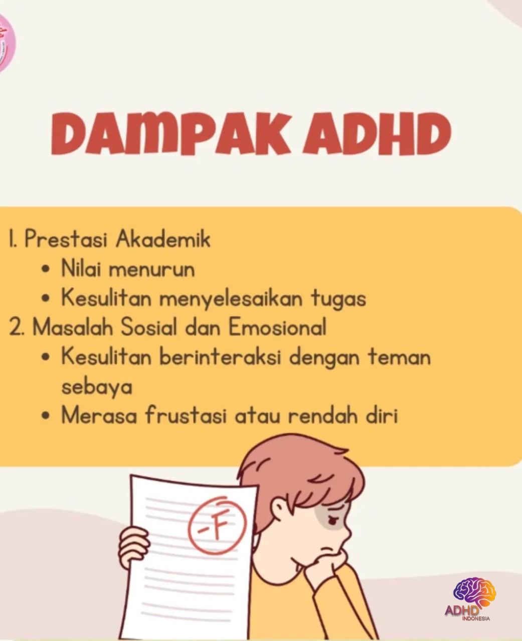 Dampak ADHD terhadap Proses Belajar Anak di Kota Padang